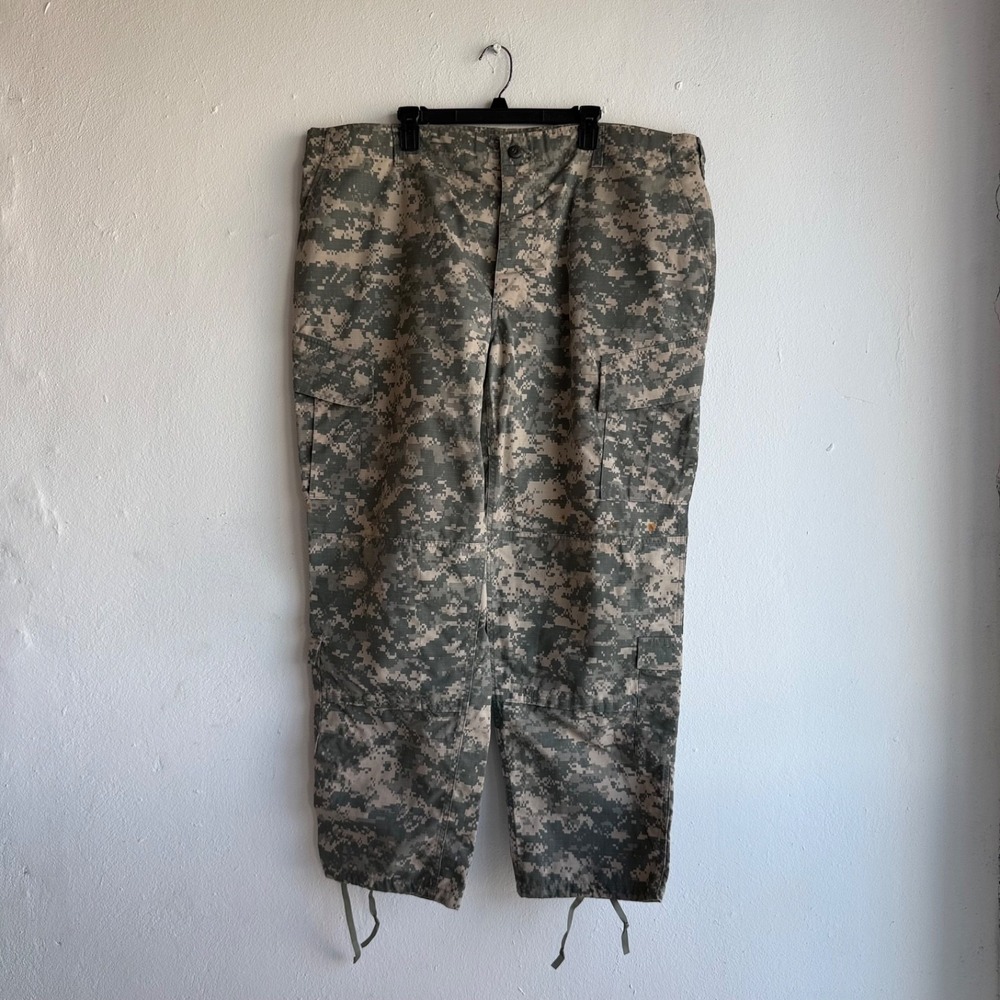 US Army ACU Digital Camo Pants Men Size 2XL Regular Cargo Military UCP Ripstop